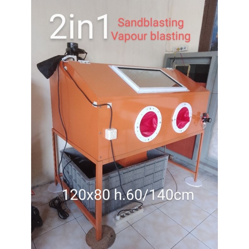 sandblasting, vapourblasting cabinet  machine