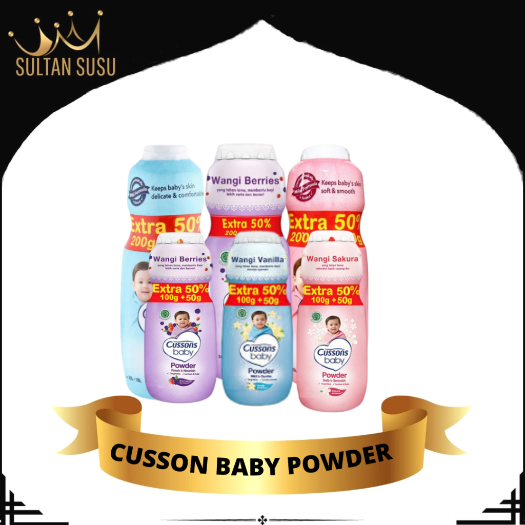 Cussons Baby Powder / Bedak Bayi Cussons/ Bedak bayi/ Baby Powder/ Cussons Bedak