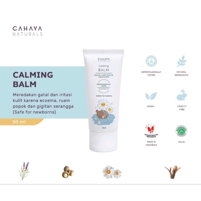 Cahaya Naturals Calming Balm (Eczema &amp; Rash cream) | Salep Gatal dan Diaper