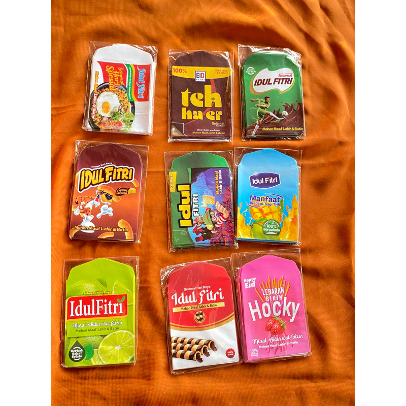 

(bisa COD) angpau lebaran viral snack