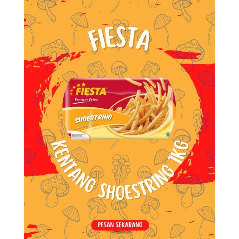 

Kentang / French Fries Fiesta 1kg