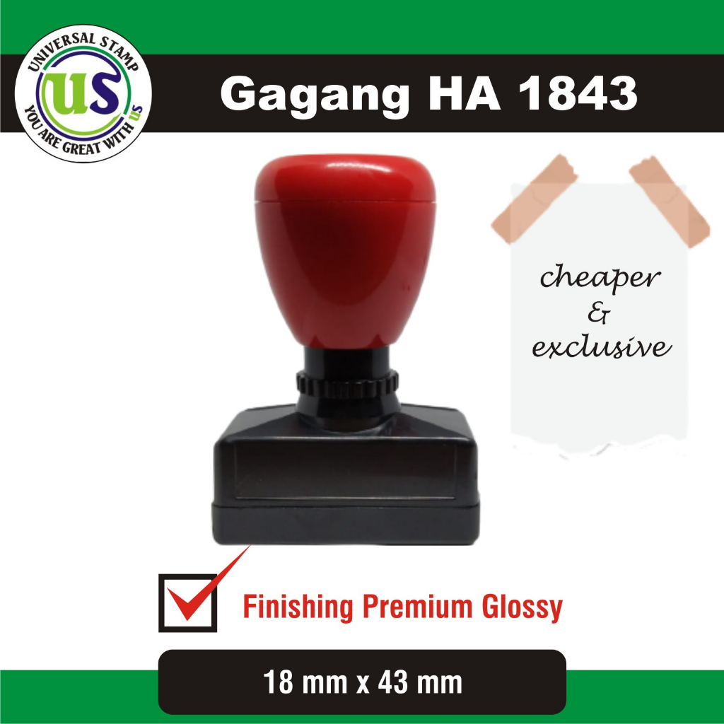 

Gagang Stempel Flash 1743