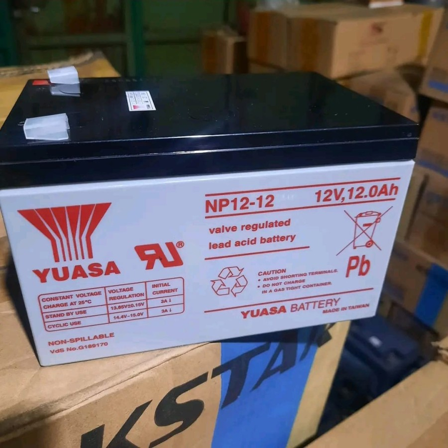 Aki Sepeda Listrik Selis 12v 12ah Yuasa NP-12