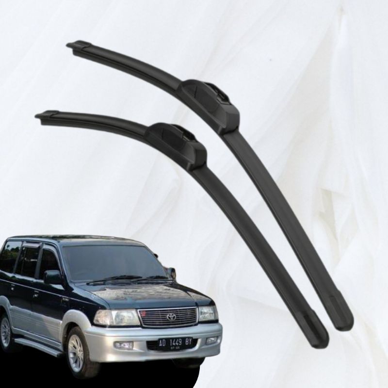 Wiper Depan Frameless KIJANG KAPSUL LONG KRISTA LGX uk. 18&quot; - 18&quot;