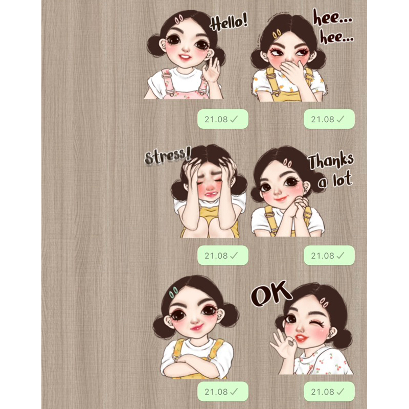 

PAKET STIKER WHATSAPP GIRL ( NON GERAK )