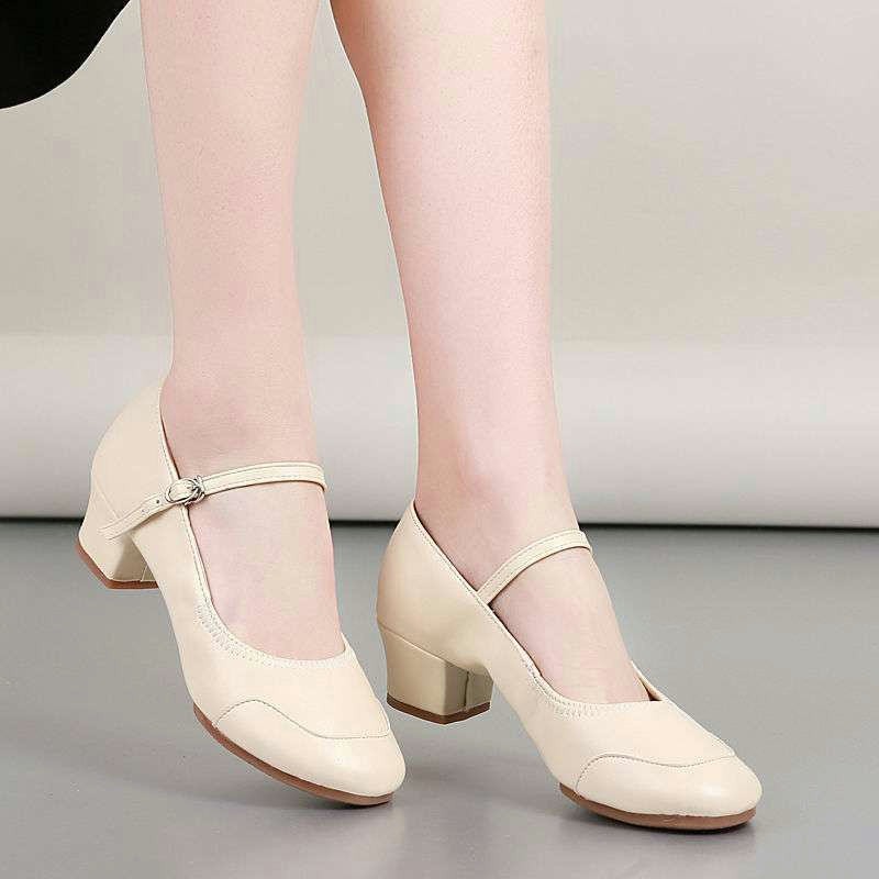 HOT SALE Sepatu hak 4cm Sepatu dance wanita Sepatu Wanita sepatu dans Sepatu Heel wanita Sepatu