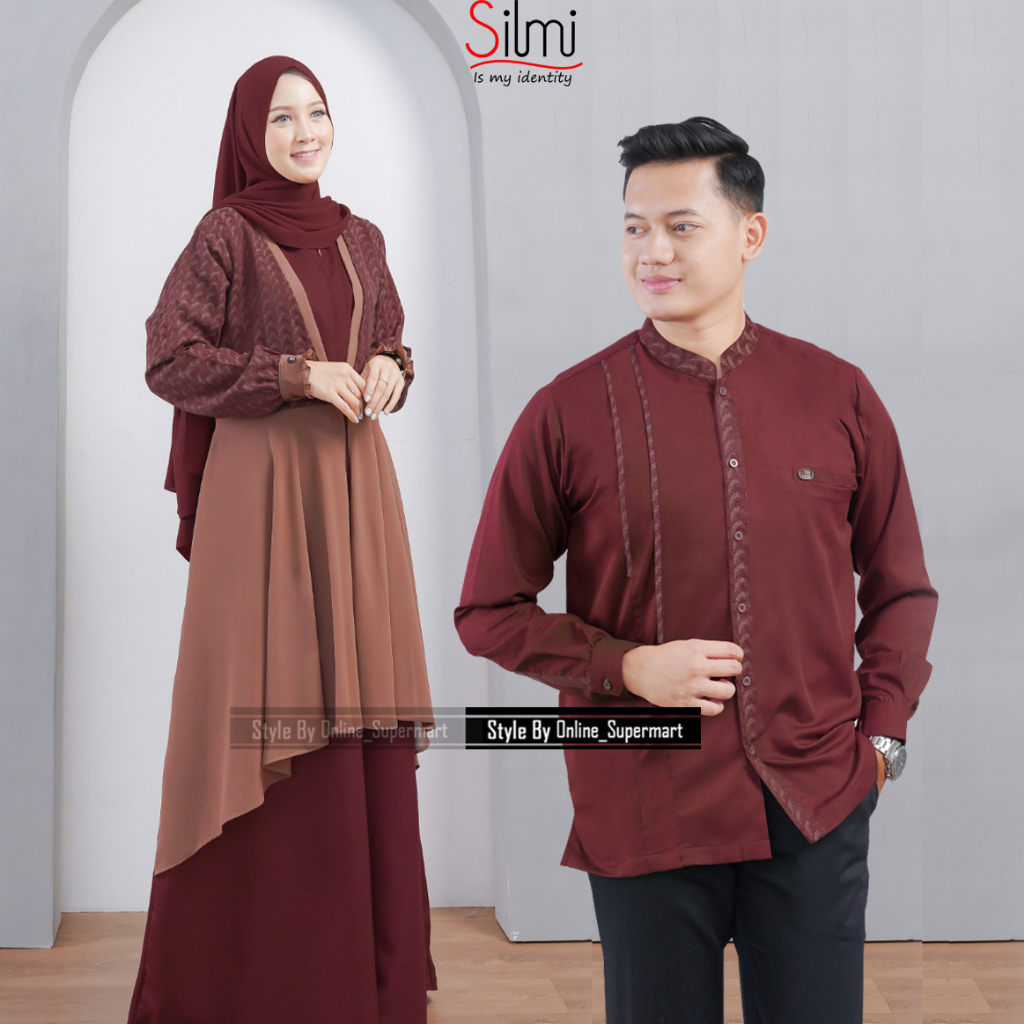 Gamis Couple Terbaru 2023 Gamis Mewah