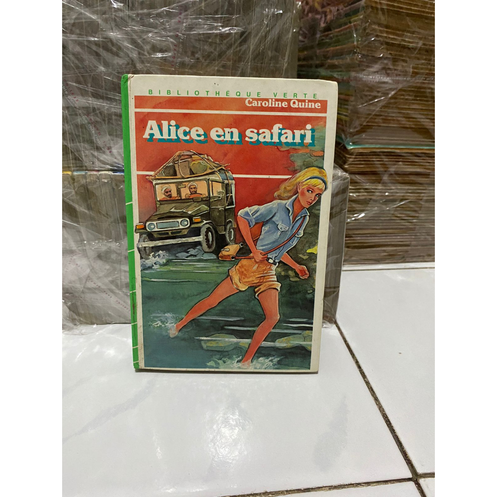 Novel Bahasa Perancis - alice en safari - caroline quine