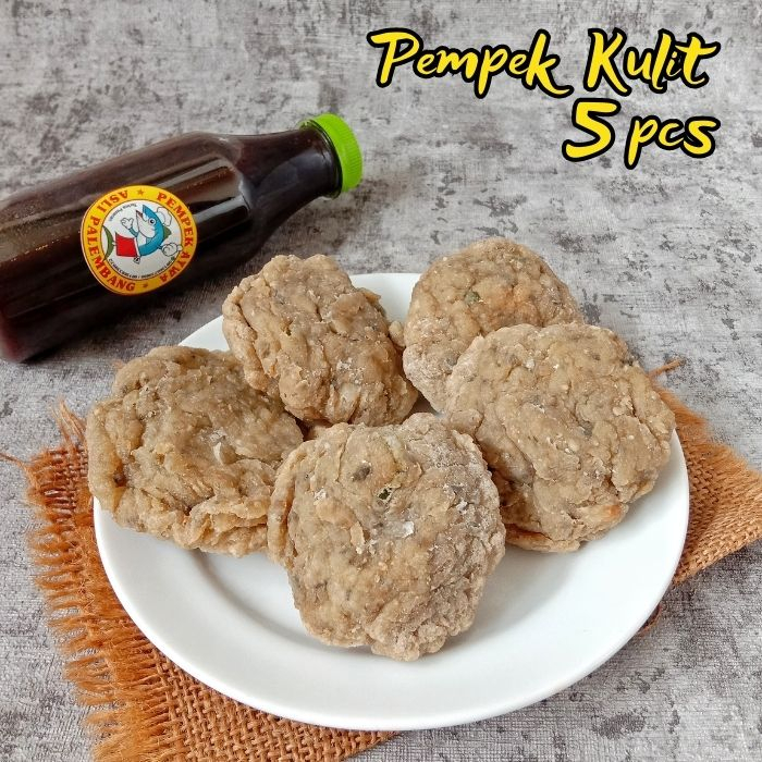 

PEMPEK PALEMBANG TENGGIRI - KULIT, Empek Ikan Frozen Asli Cuko Sedap