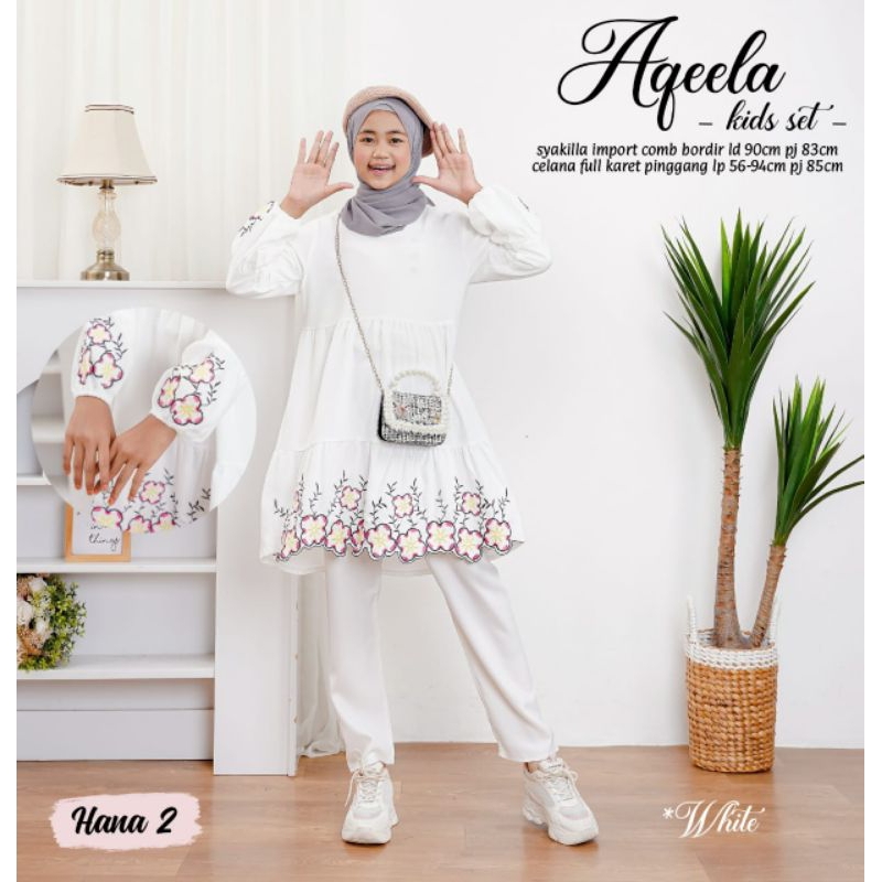 Set Celana Anak Shakila Import Bordiran  //Baju Anak