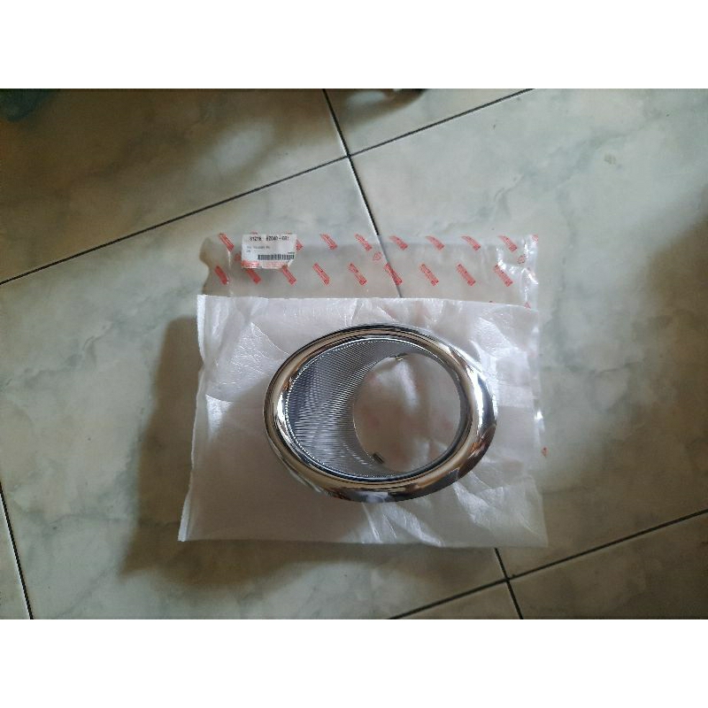 ring chrome cover foglamp ayla 2012 2013 2014 2015 2016 2017 ori