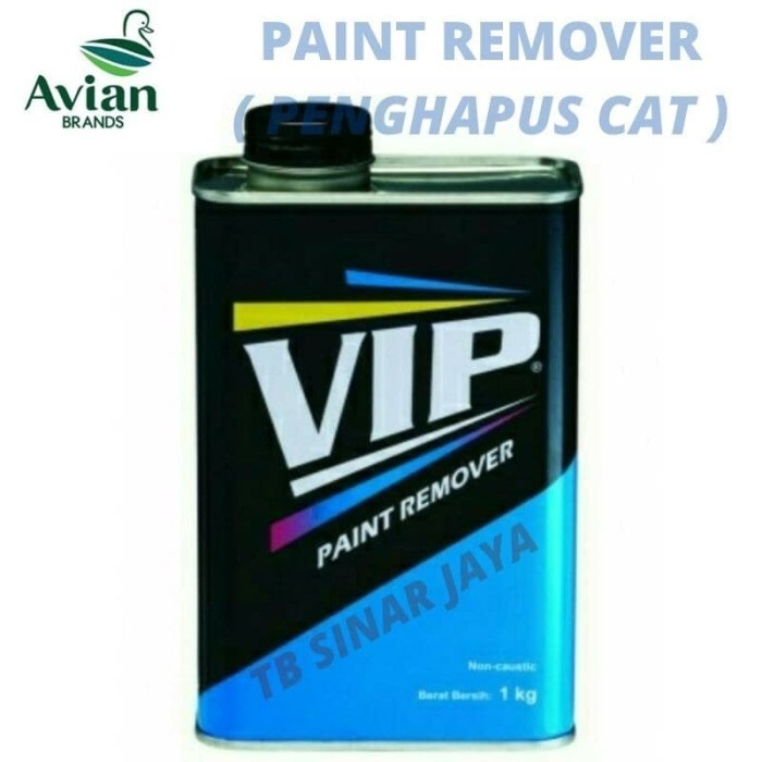 Vip Paint Remover 1 kg Avian Pengelupas Cat Minyak Penghilang Penghapus Pembersih Cat Besi Kayu