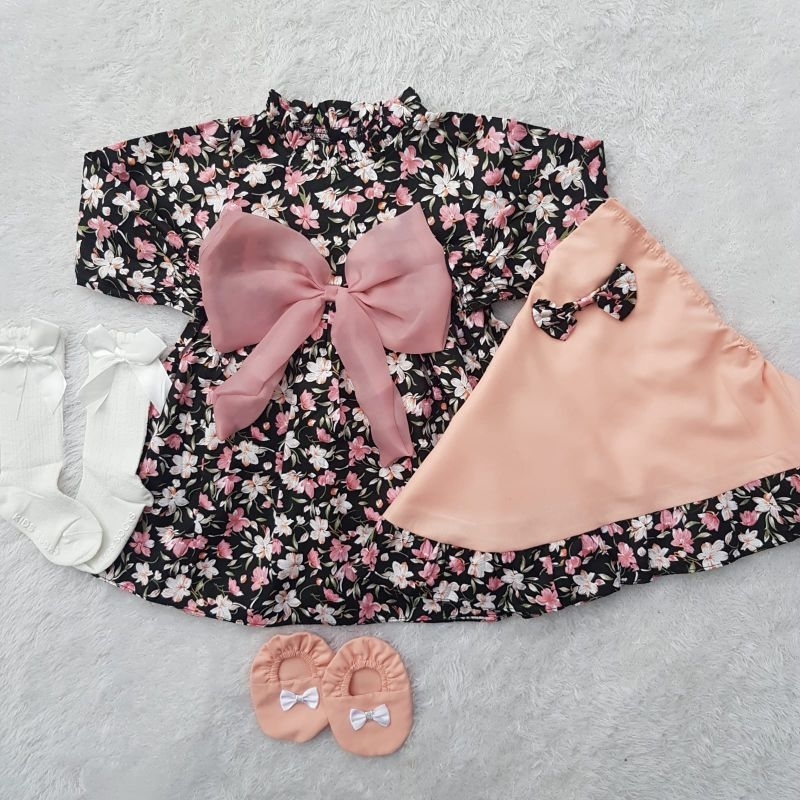 Gamis Bayi Darcy Petite set