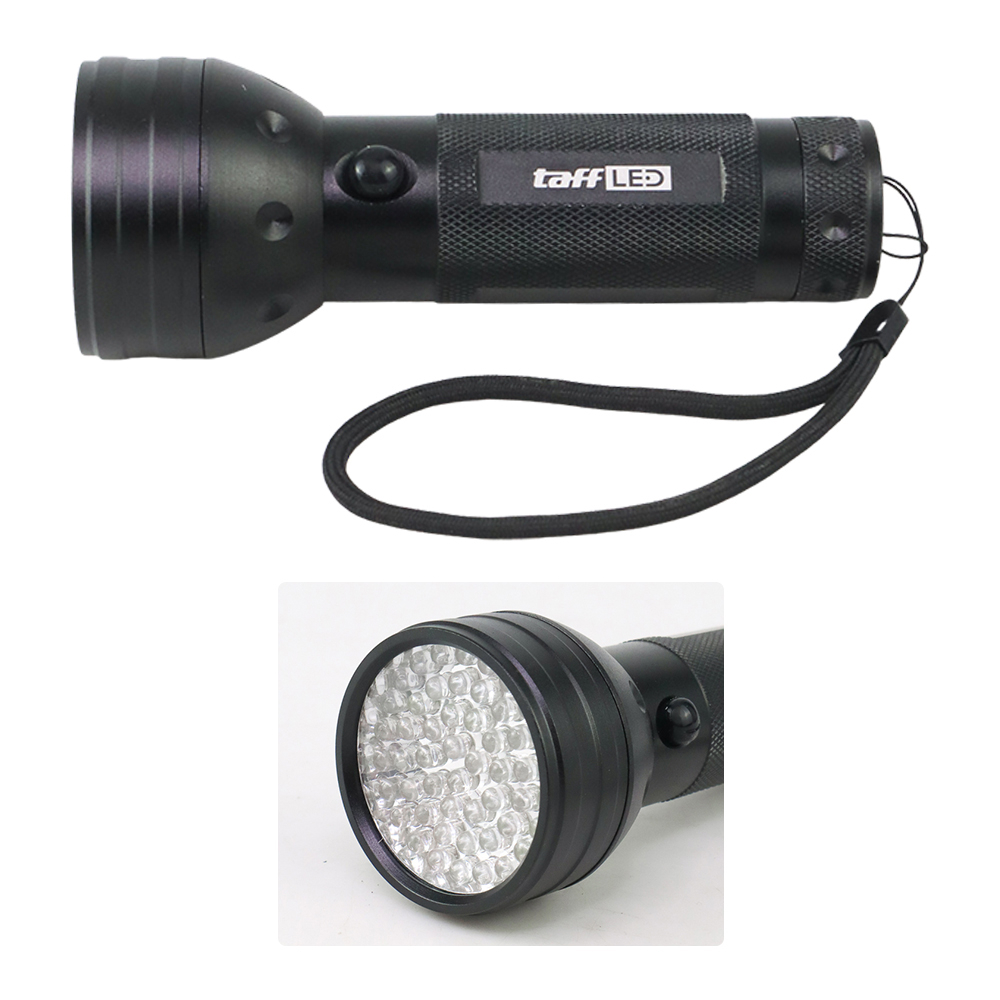 TaffLED Senter Ultraviolet UV 400nm 51 LED - UV-51 - Black