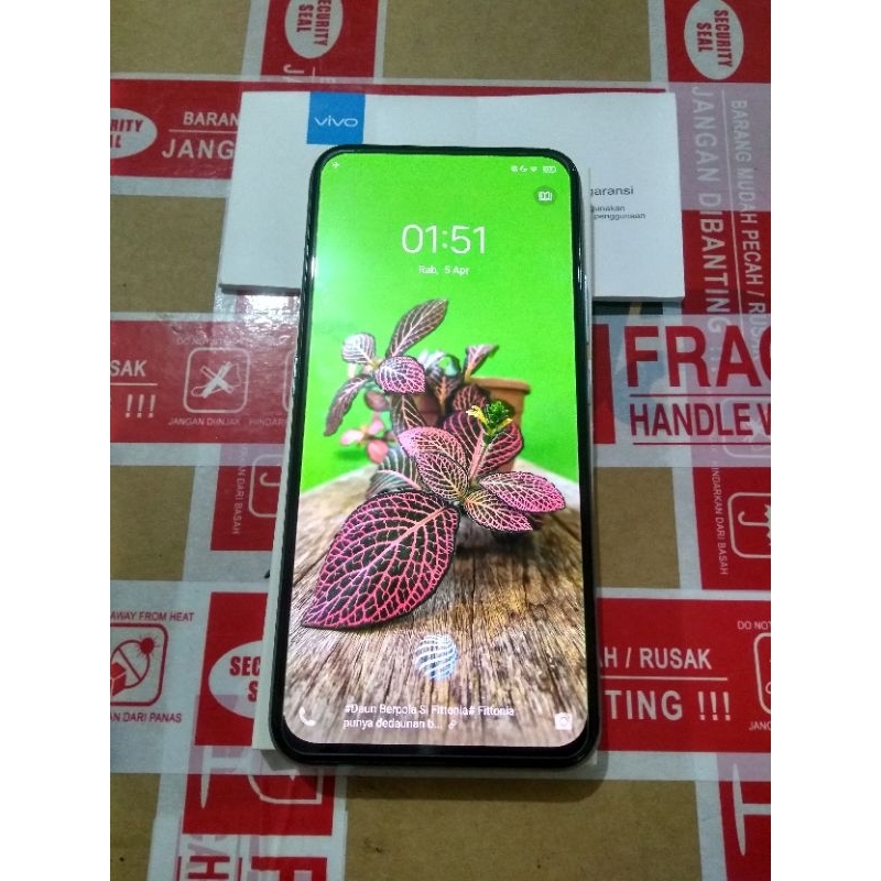 LCD VIVO V17 PRO ORIGINAL MANUFACTURE COPOTAN FULLSET FRAME NORMAL