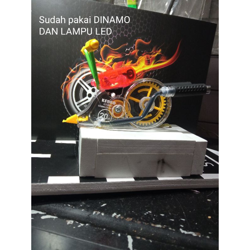 tipe x trondol mainan anak pakai dinamo yang lagi viral