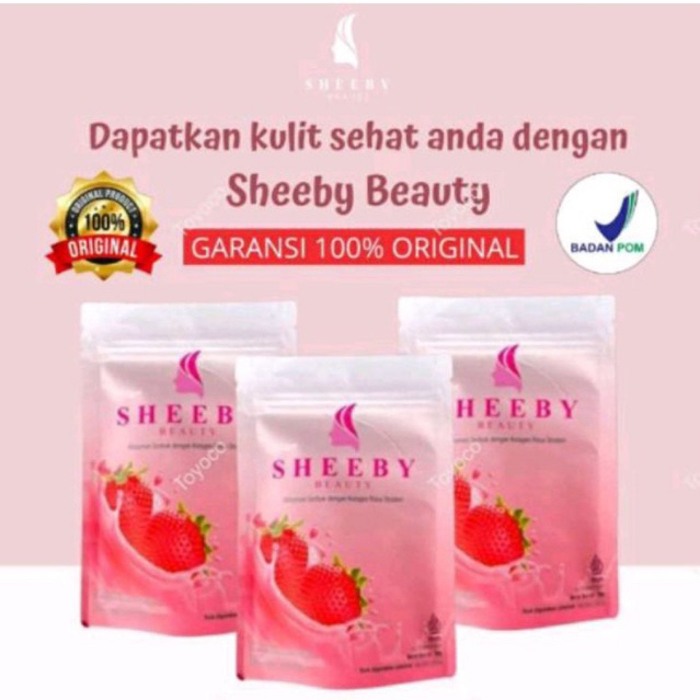 ‼️SIAP KIRIM‼️BPOM ORIGINAL SHEEBY BEAUTY COLLAGEN DRINK SUPLEMEN PEMUTIH