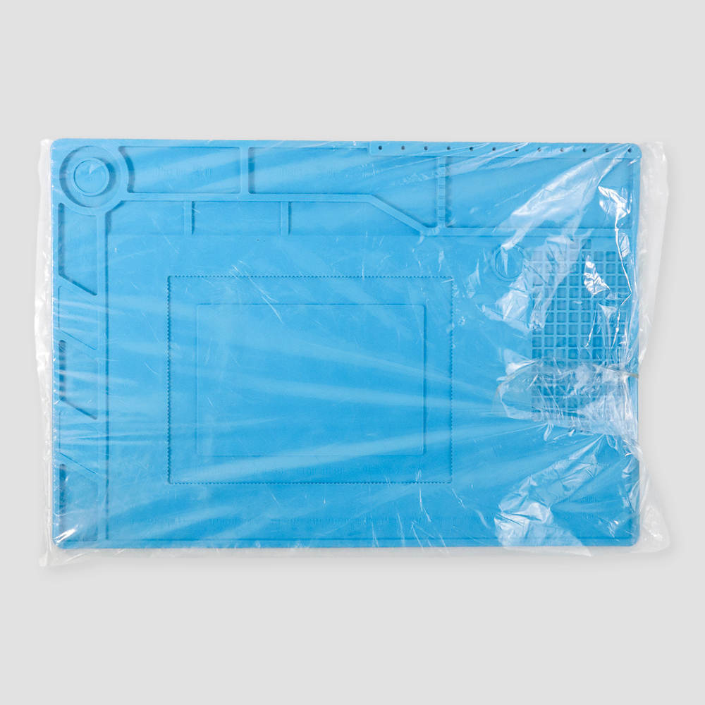Alas Matras Anti Static Soldering Mat Heat Resistant Magnetic - S-150 - Light Blue