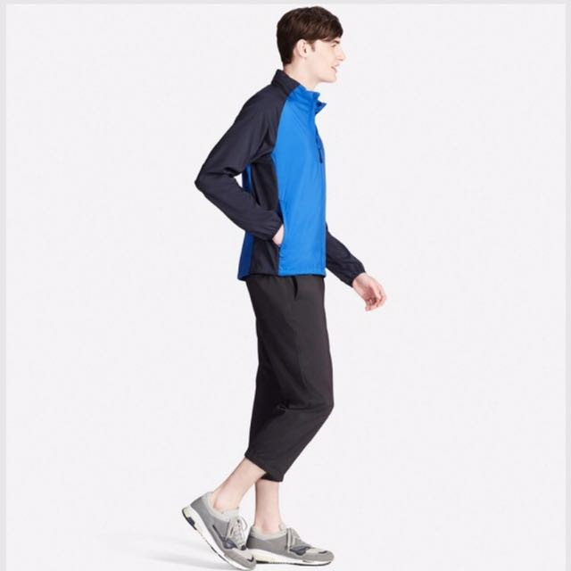 Preloved UNIQLO MEN CHINO BLACK CROPPED (S)