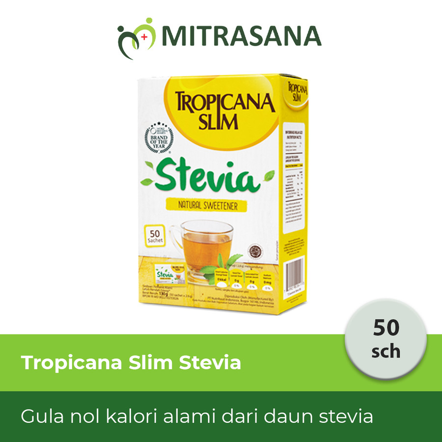 

Tropicana Slim Sweetener Stevia 50 Sch