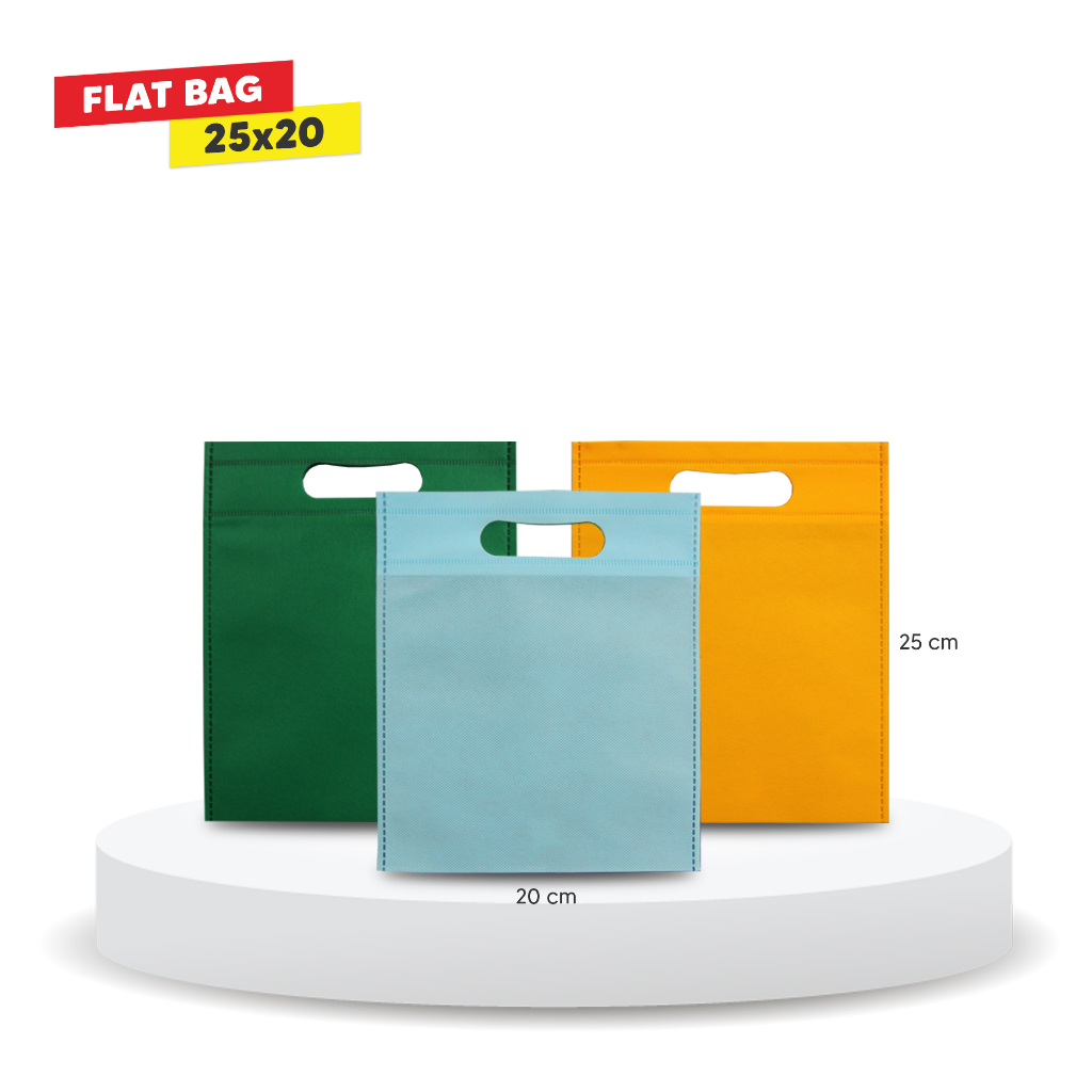 

ALTHEA Tas Kain Murah Tas Goodie Bag Tas Spunbond Polos Tas Kain Spunbond Tas Souvenir Spunbond Oval 25X20