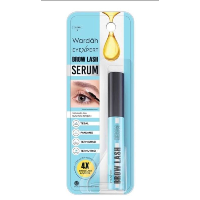 wardah mascara brow lash serum