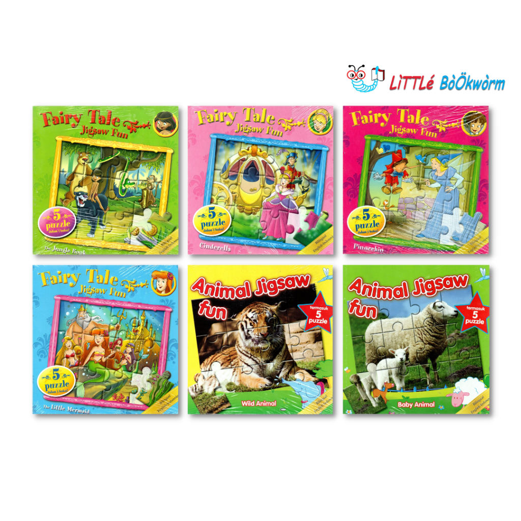 Puzzle Book : Jigsaw Fun (Animal/Fairy Tale)