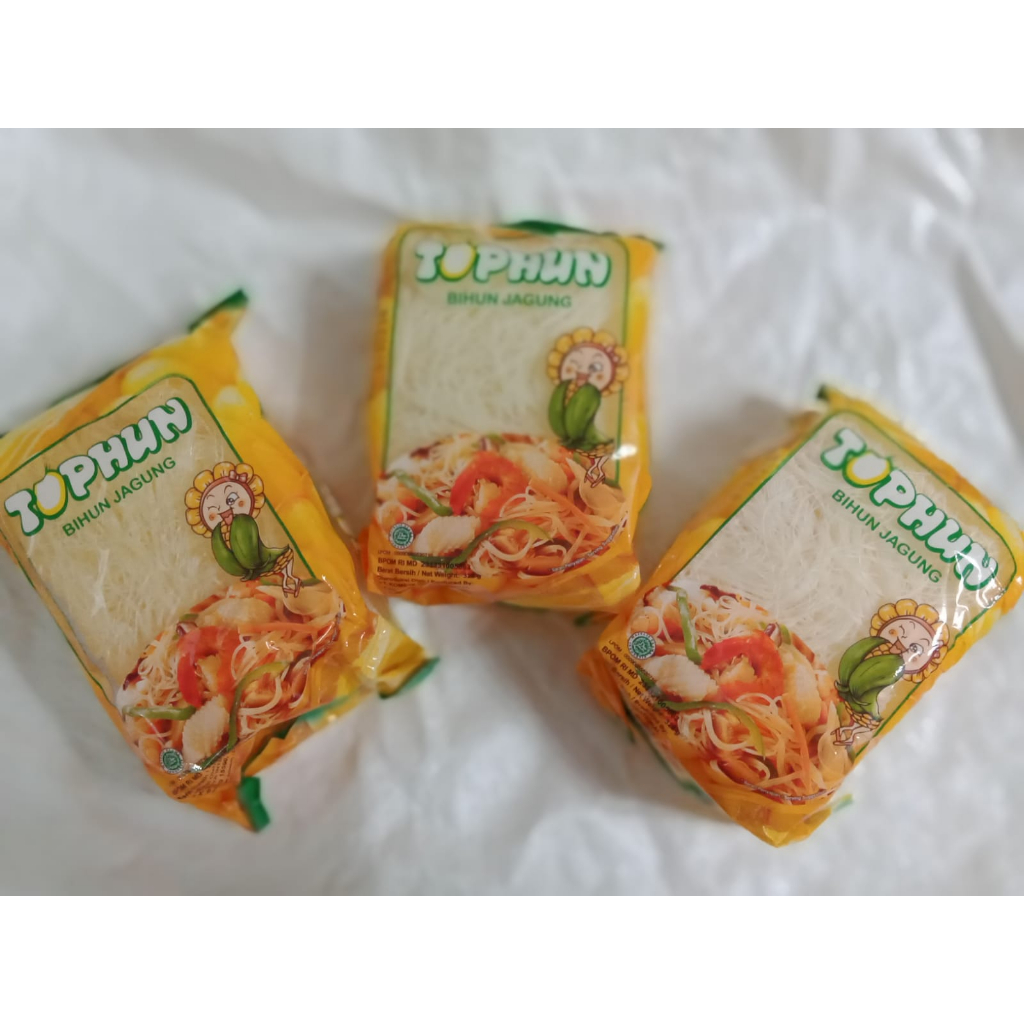 [Bal] Mi Bihun Soun Jagung Tophun Per Bal Isi 10 Pcs Isi/Pcs 325 gr - TH4