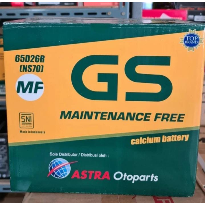 aki accu mobil Ns70 GS MF