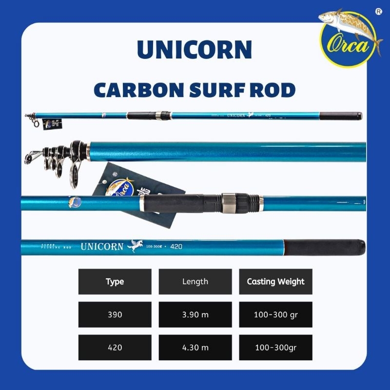 joran surf orca unicorn 390/420 cm