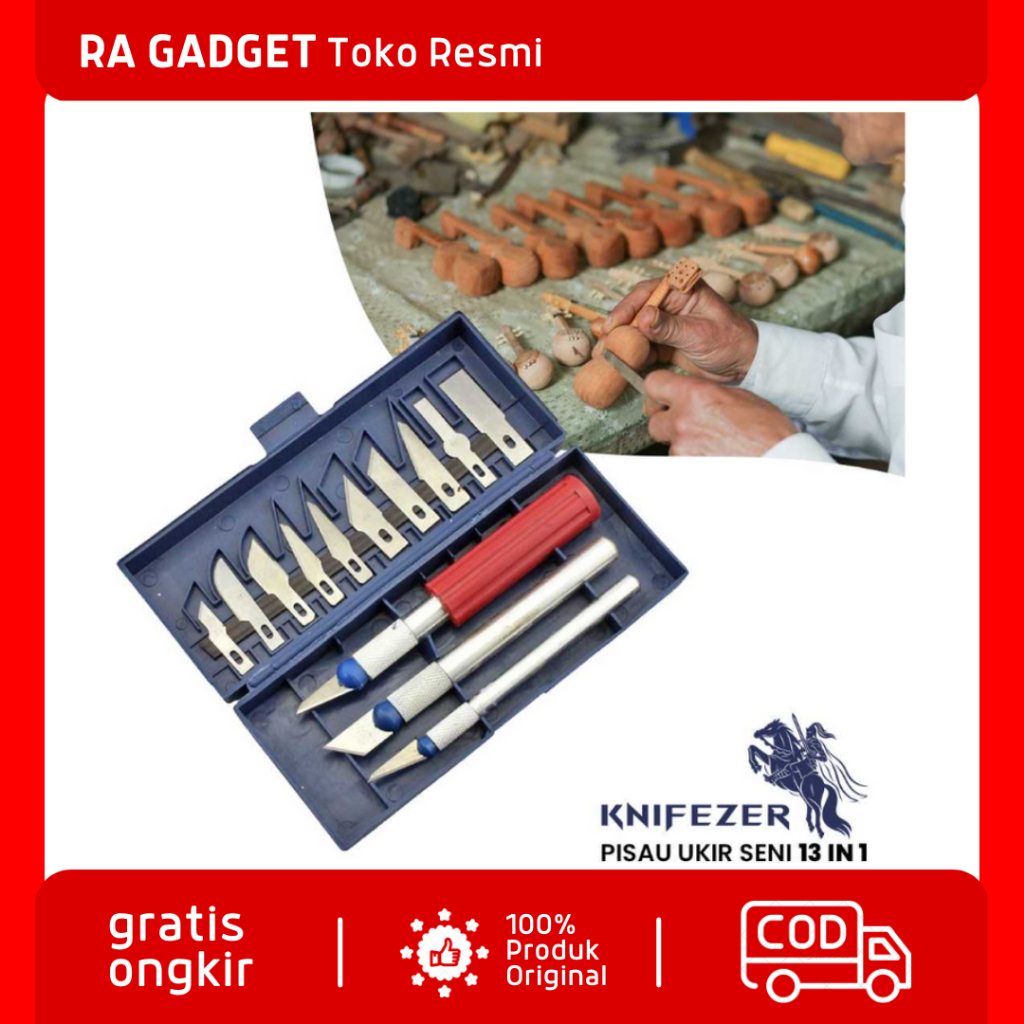 

Set Pisau Ukir Kerajinan Seni 13 in 1 Crafting Knife 3 Handle / Pisau Ukir Ukiran Pahat Hias Garnis Garnish Bongsai Bonsai Kelapa Sayur Buah Mawar Kayu Karet Sterofom Tumpeng Seni Tanah Liat Wayang Tajam Stainless Steel Pisau Sayat Grafting Okulasi Keraji