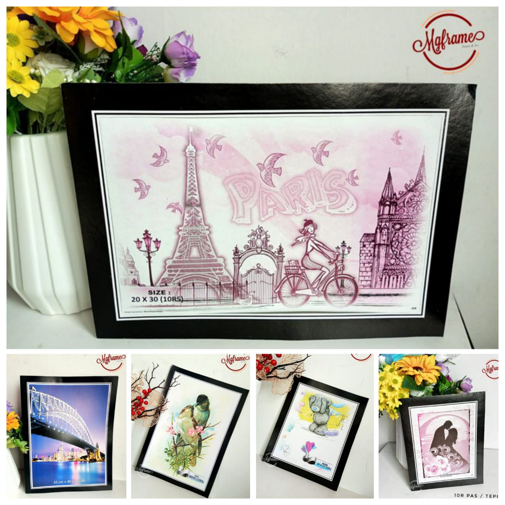 

KERTAS BINGKAI TEPI PIGURA 10R 10RS 12RS ecer/pcs