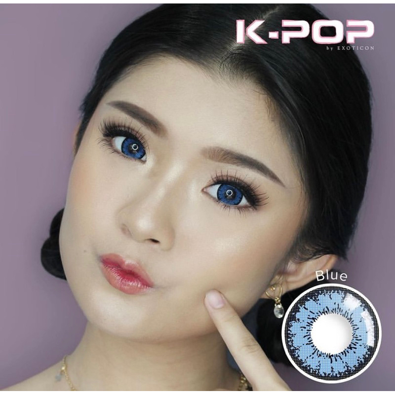 Paket Hemat Softlens K-POP + Cairan 60ml + Jepit / Aplikator + Lenscase