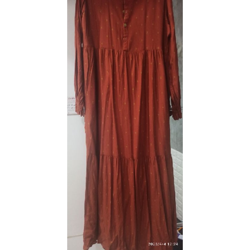 preloved Ditsy homedress gamis