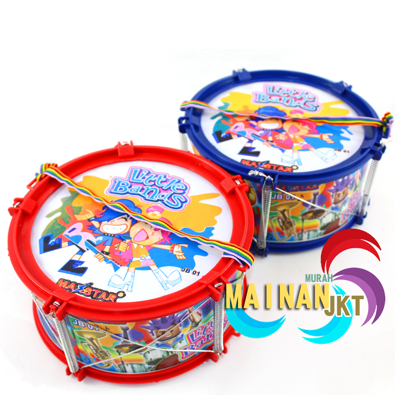 MAINANKEI MAINAN ANAK DRUM JB01 LITTLE BANDS MAINAN ANAK MUSIK EDUKASI