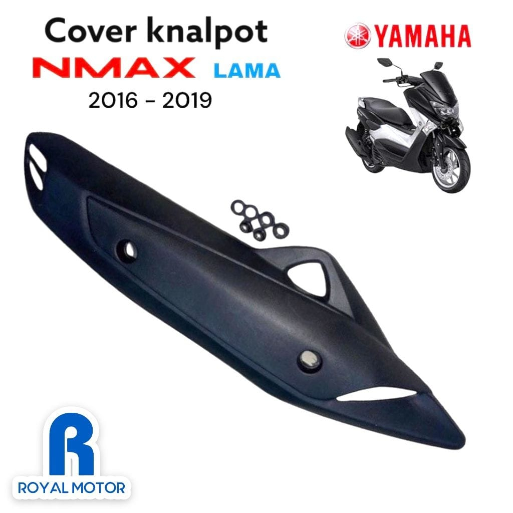 TUTUP COVER KNALPOT MOTOR YAMAHA NMAX OLD