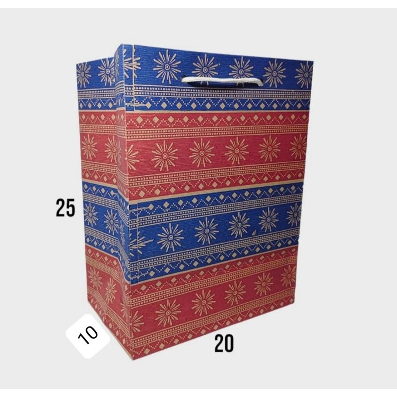 

Paper Bag Batik ukuran 20x10x25