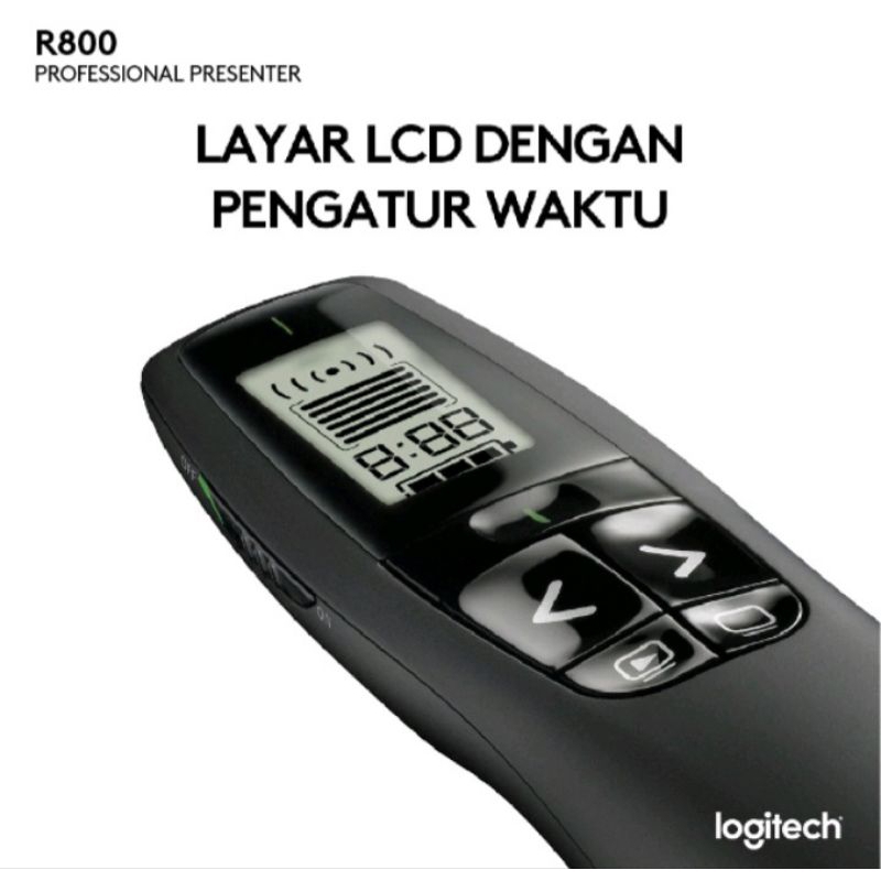 Logitech R800 presenter laser pointer