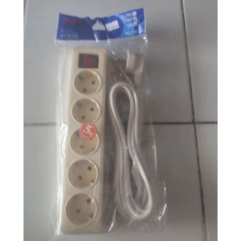 Stop Kontak Kabel Panjang 5m