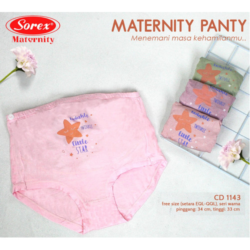 Celana Dalam Hamil Sorex Cd 1132 / CD 1143 / CD 1146 / CD 30121 / Celana Dalam Ibu Hamil Maternity Pant