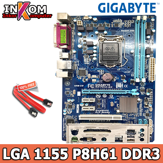 Motherboard Mainboard Mobo ATX P8H61 LGA 1155 DDR3