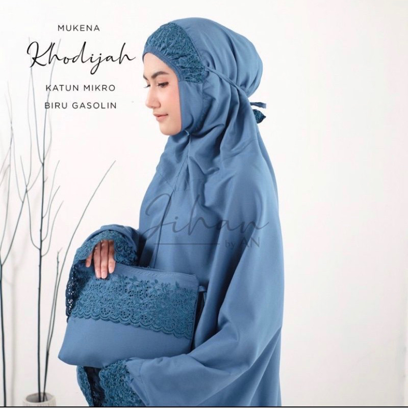 Mukena Jumbo Bordir Katun Dingin