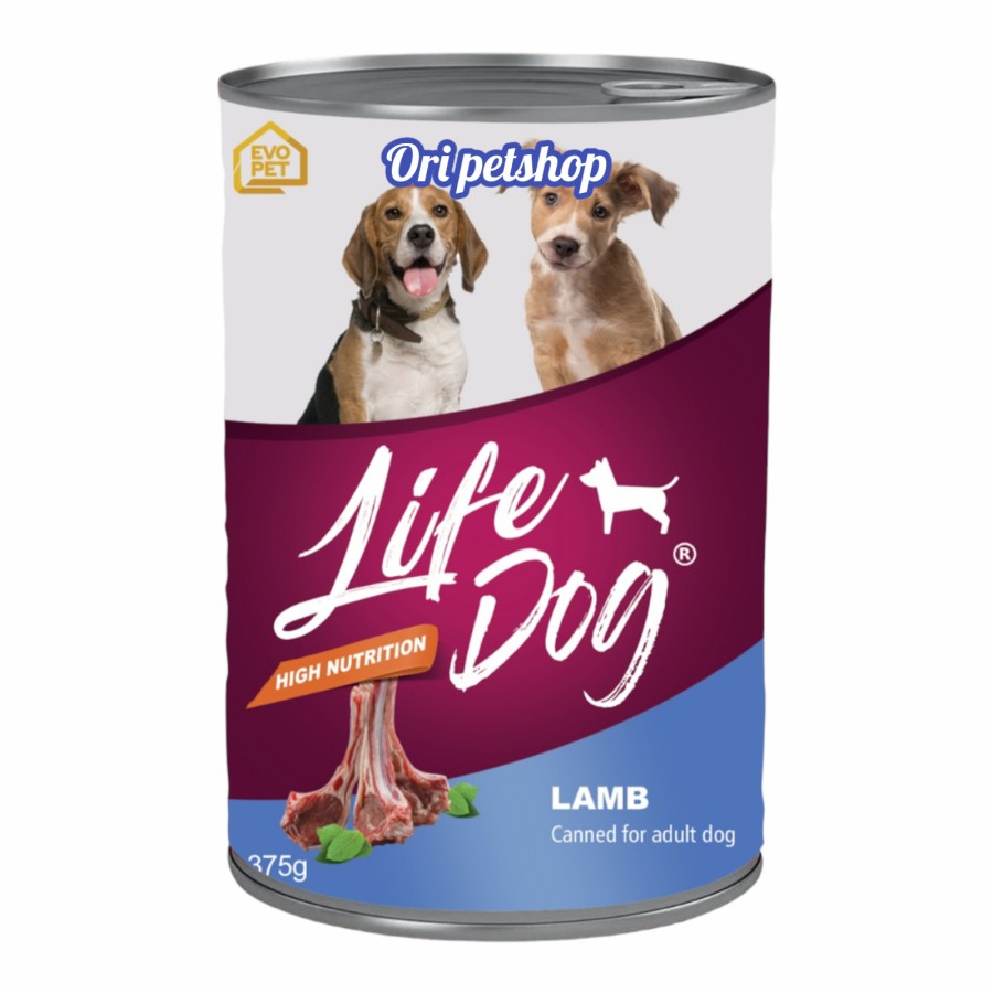 (24) Life Dog Can All Varian Wet Food Makanan Anjing Kaleng - Gosend