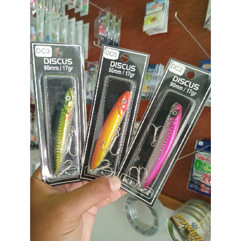 UMPAN CASTING TOMAN/HAMPALA/KAKAP PENCIL, STICKBAIT DISCUS 9CM KENZI
