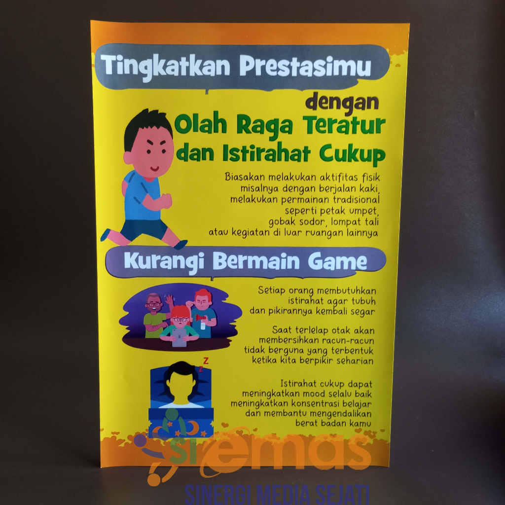

Poster Sekolah | Poster Ajakan Olahraga | Poster Tingkatkan Prestasi | Poster Himbauan | Poster Kesehatan