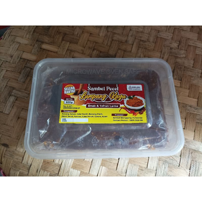 

Sambal Kacang Homemade LUMPANG KAYU