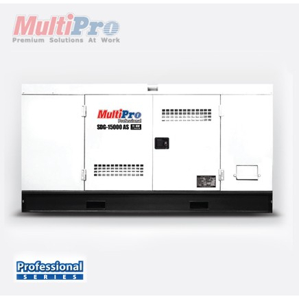 Genset Silent Multipro SDG-15000 Diesel Generator 11 KW (11.000 Watt)