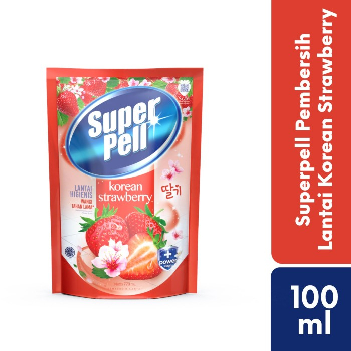 super pell korean strawberry 100ml