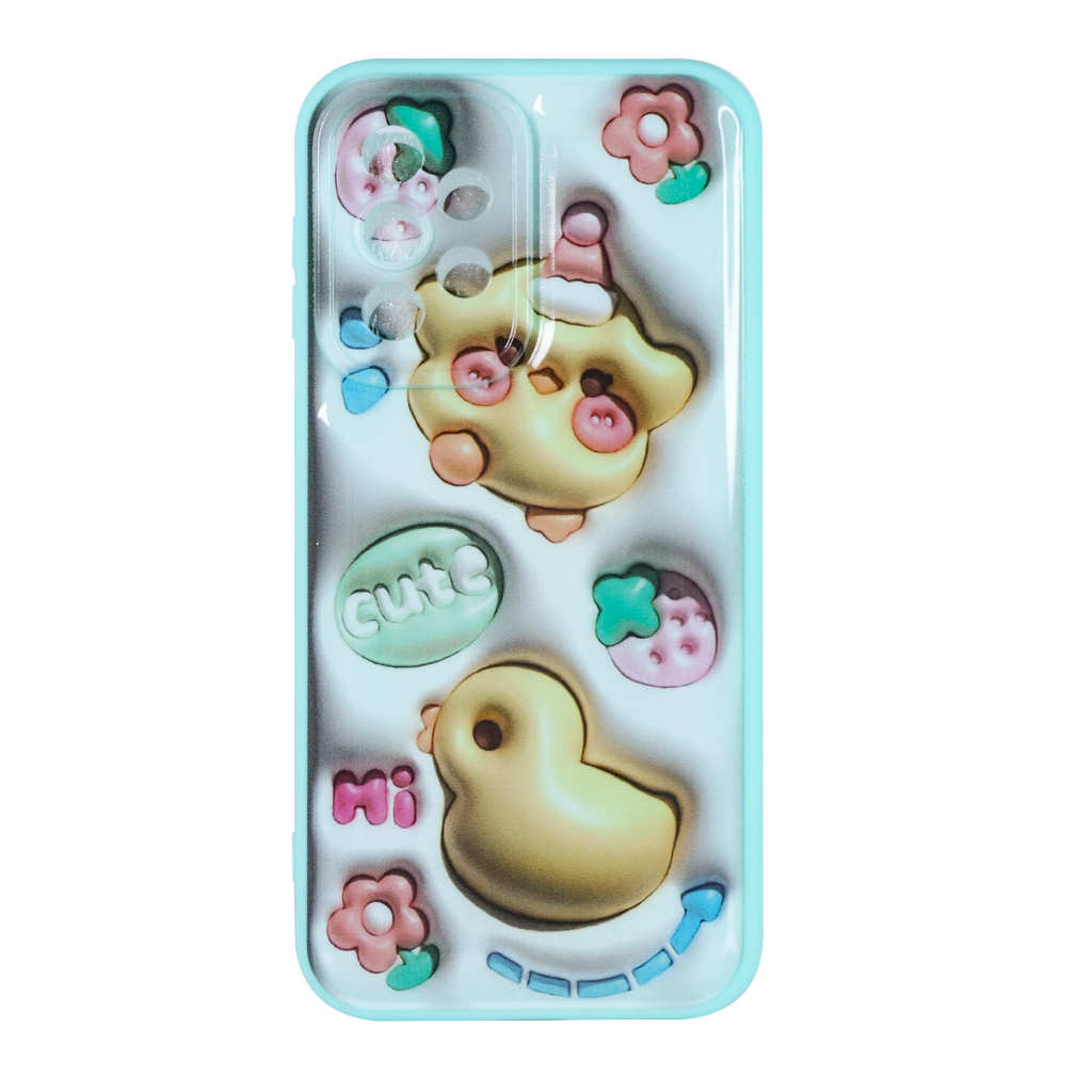 Casing Oppo A57 4G 2022/ A77 4G | A74 4G/ A95 4G/ F19 | Reno 4 4G | Reno 5 4G | Reno 6 4G Soft Case Motif Kartun 3D