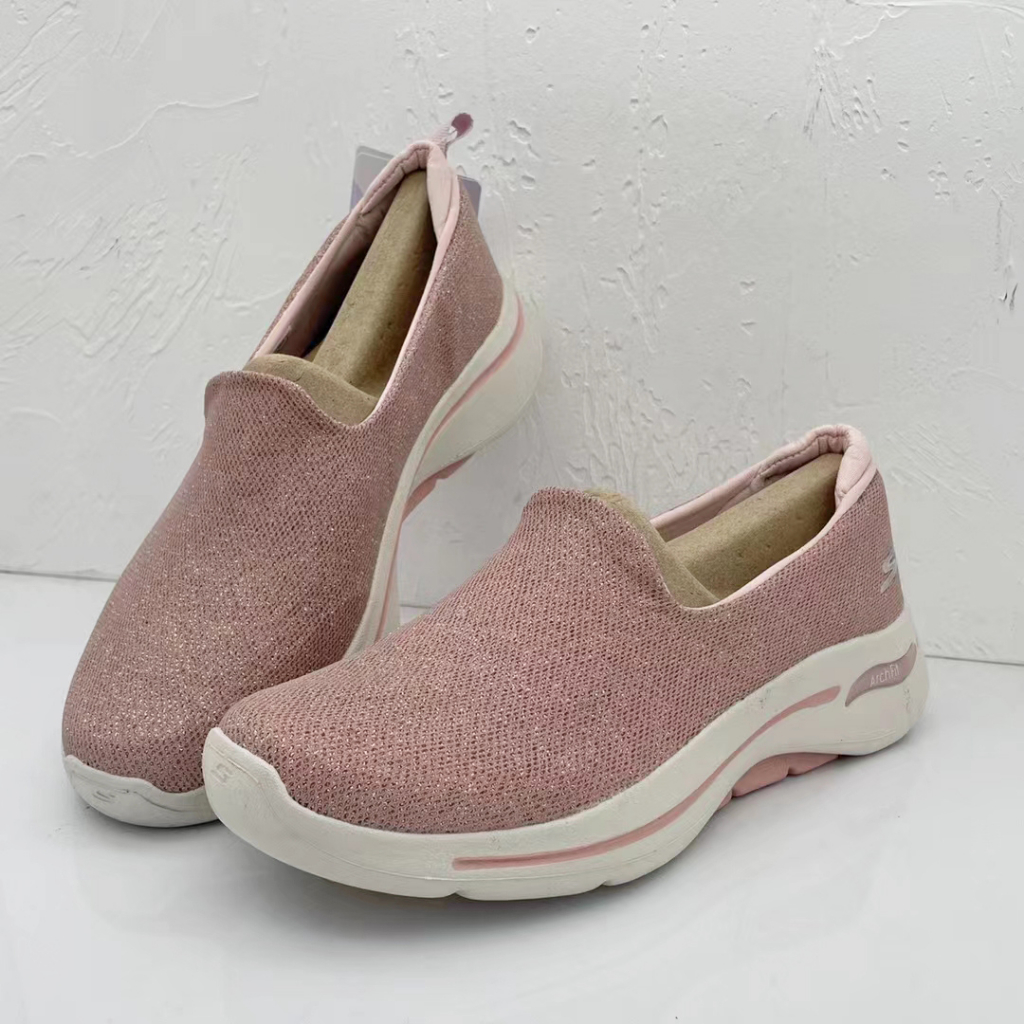 SKECHERS sepatu sneakers wanita tanpa shoes wanita slip sepatu kasual lari
